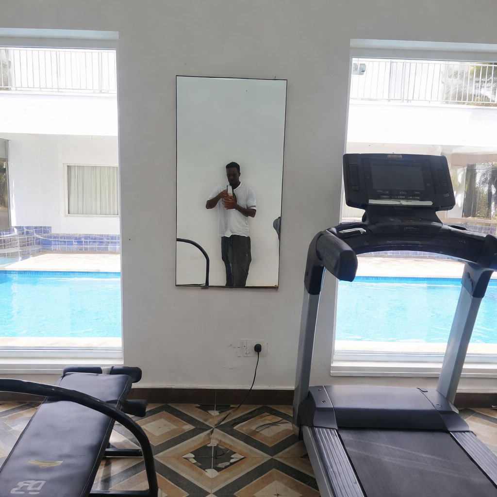 Gym facilities at Thai Beach Resort Tiruchendur