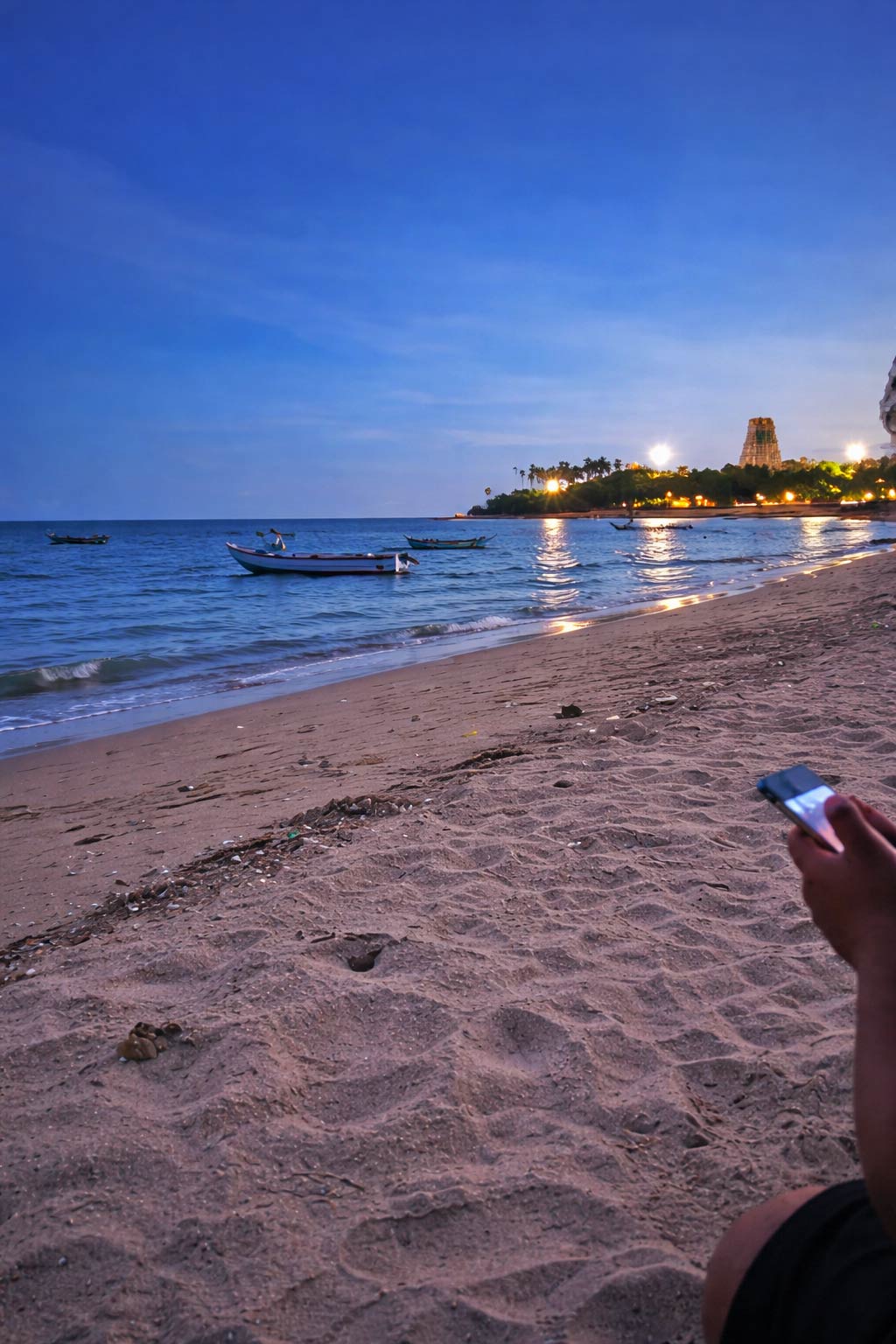 Outdoor area and surroundings of Thai Beach Resort Tiruchendur