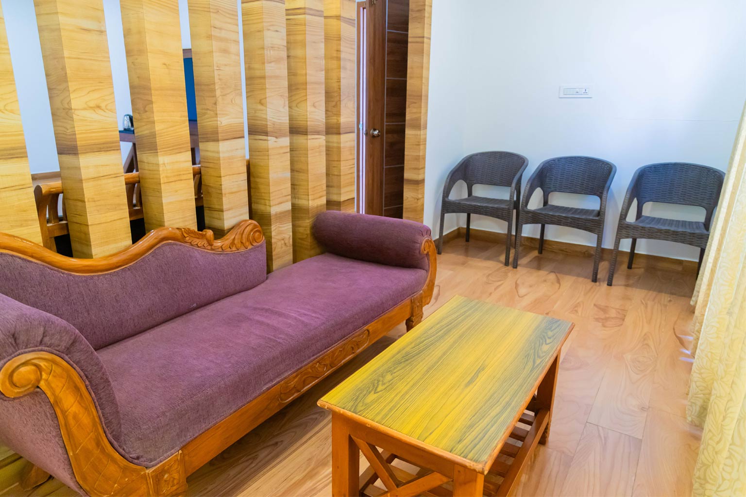 Rooms at Thai Beach Resort Tiruchendur with comfortable beds